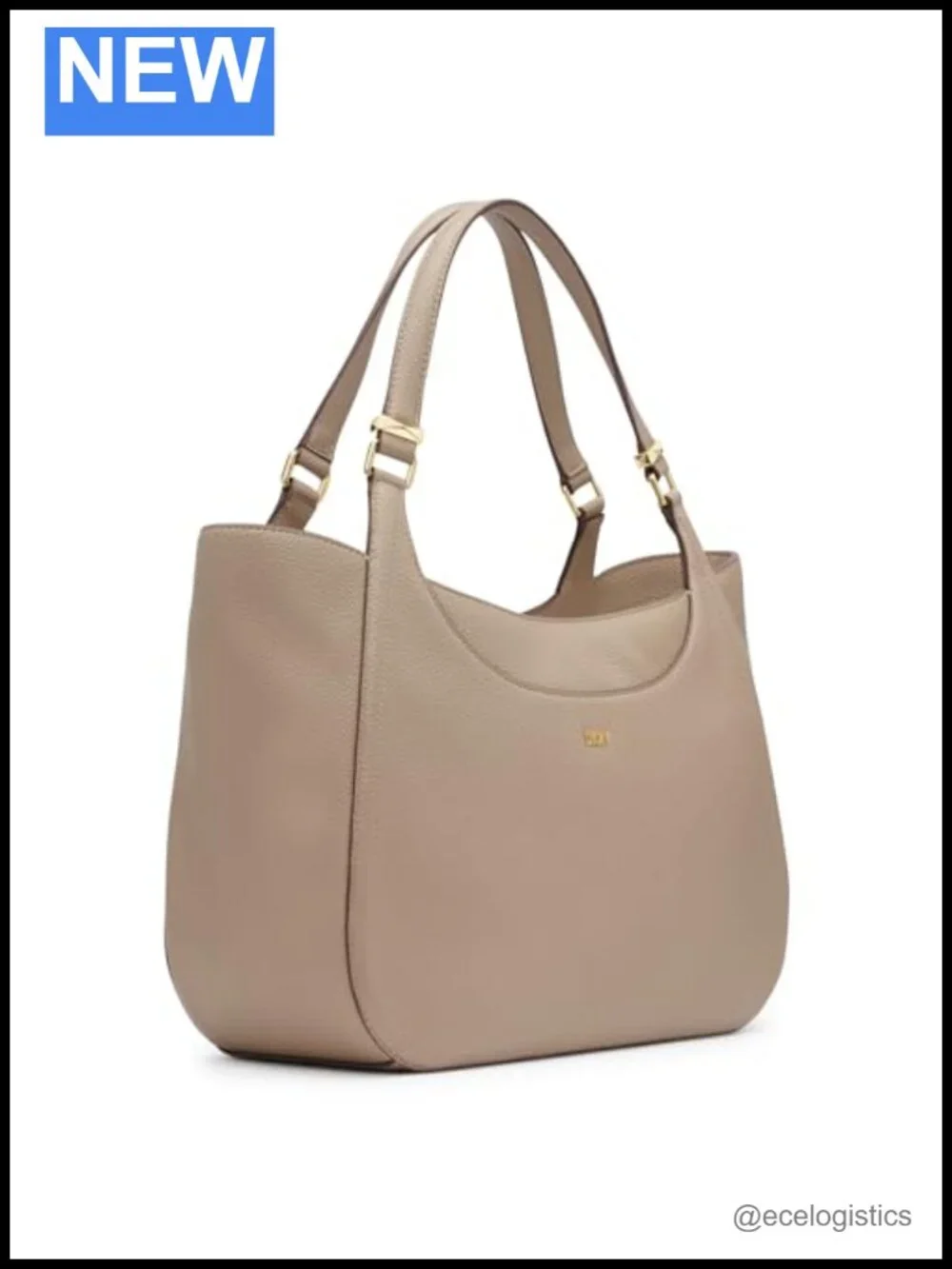 Faux Leather Top-Handle Tote Handbag Organizer